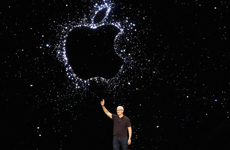 Глава Apple Тим Кук. Купертино, Калифорния.