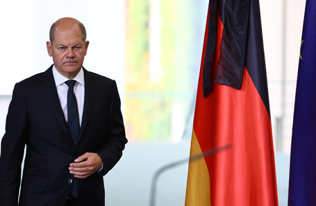 Канцлер Германии Олаф Шольц.