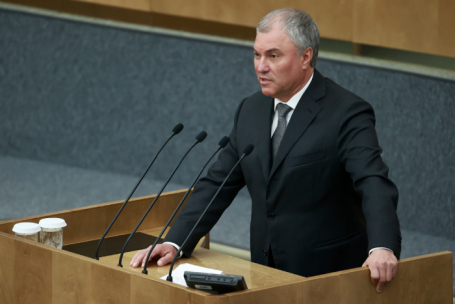 Спикер Госдумы РФ Вячеслав Володин.