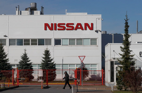 Автомобильный завод Nissan в Санкт-Петербурге.