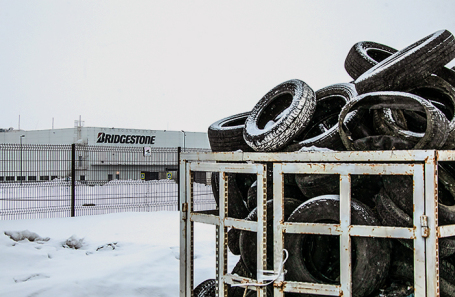 Завод Bridgestone в Ульяновске.