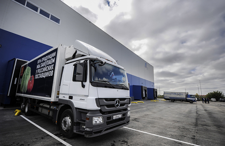 Здание логистического центра компании Havi Logistics для сети ресторанов быстрого питания McDonald`s в регионах Сибири в городе Обь.