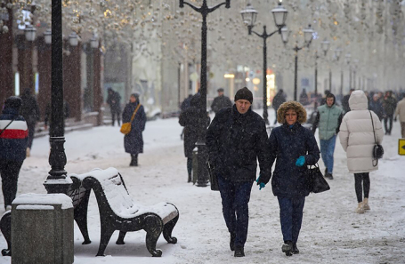 В Москву пришла зима. Минувшая ночь стала самой холодной с начала осени