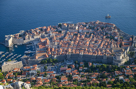 Вид на Дубровник. Хорватия.