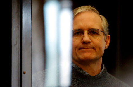 Бывший морской пехотинец США Пол Уилан, задержанный и обвиненный в шпионаже в Москве.