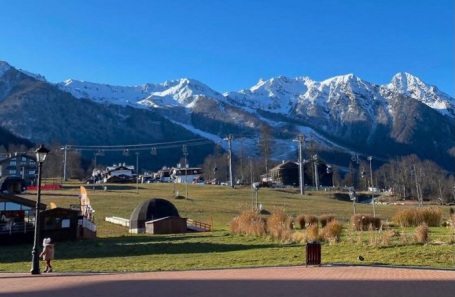 «Роза Хутор» в конце декабря 2022 года.