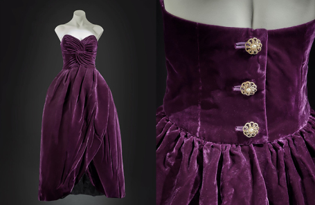 Вечернее платье, принадлежавшее принцессе Диане.