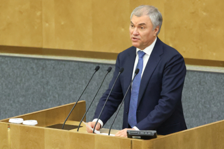 Спикер Госдумы РФ Вячеслав Володин.