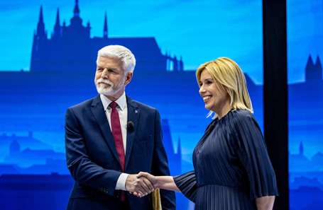 Дебаты кандидатов в президенты: Петр Павел и Дануше Нерудова.