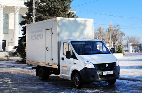 Один из автофургонов национального проекта «Культура».