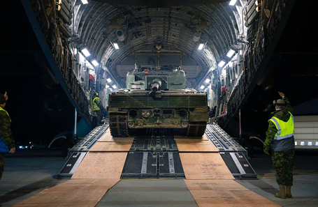Боевой танк Leopard 2.