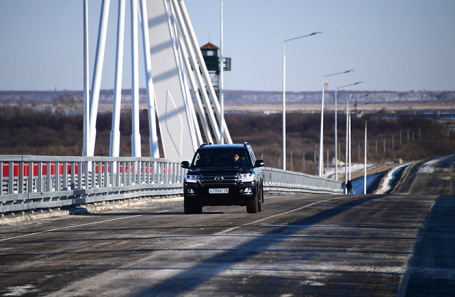 Мост через Амур в Китай.