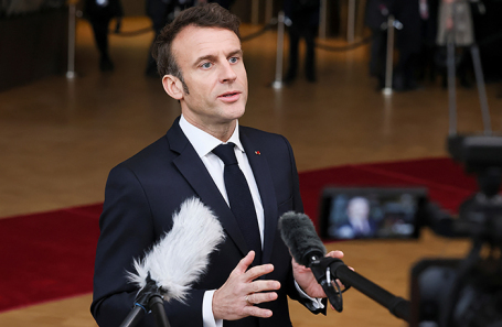 Президент Франции Эммануэль Макрон.