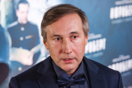 Режиссер Николай Лебедев на премьере фильма «Нюрнберг».