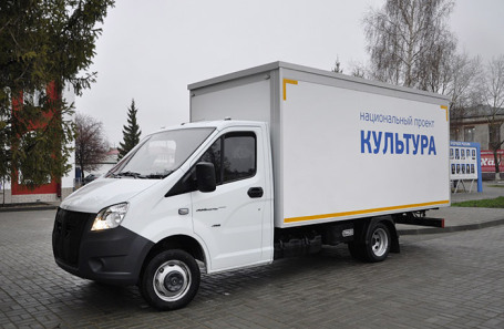 Один из автофургонов национального проекта «Культура».