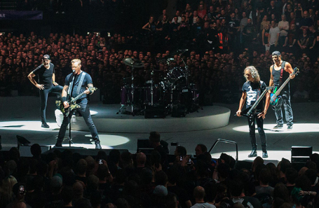 Музыкальная группа Metallica.