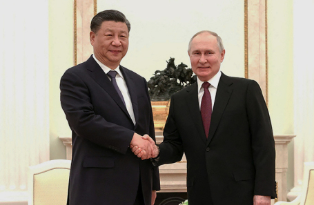 Си Цзиньпин и Владимир Путин.