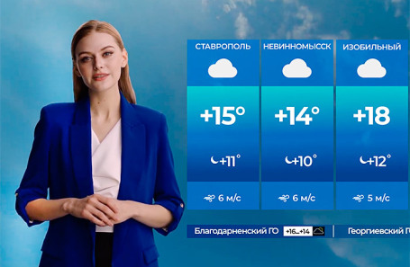Виртуальная ведущая Снежана Туманова.