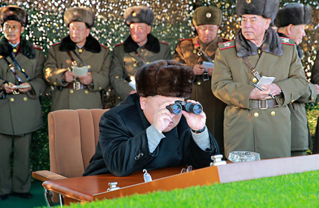 Лидер Северной Кореи Ким Чен Ын.