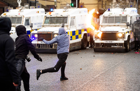 Западный Белфаст, Северная Ирландия.