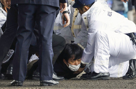 Задержание подозреваемого в организации взрыва.