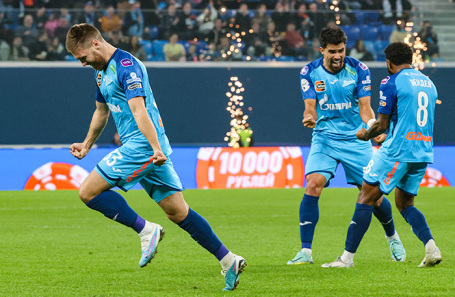Игроки «Зенита».