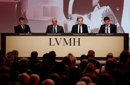 Собрание акционеров LVMH Group в Париже. Апрель 2023 года.