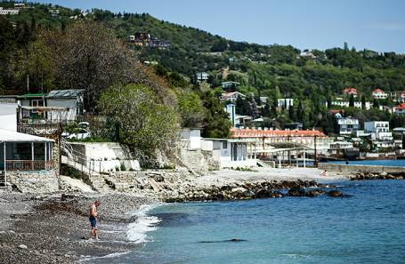 Республика Крым. Поселок Симеиз.