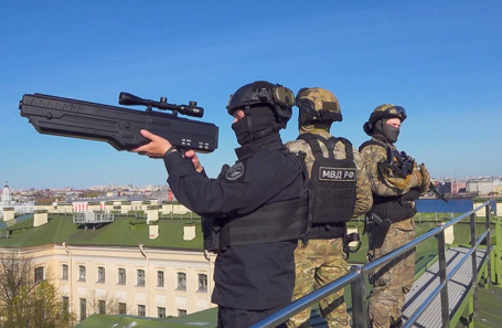 Подразделение МВД по контролю за беспилотниками.