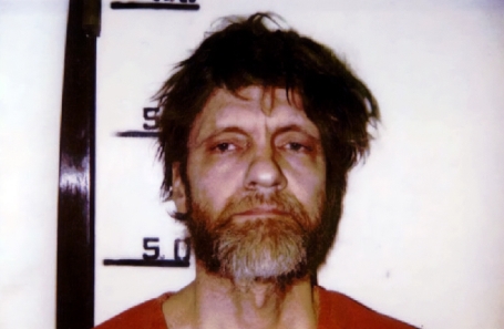 Теодор Качинский в момент ареста.