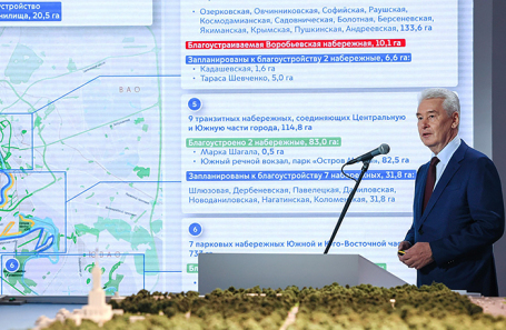 Мэр Москвы Сергей Собянин доложил президенту о развитии внутреннего речного транспорта как единой городской системы и повышении транспортной доступности реки в ходе посещения Северного речного вокзала.