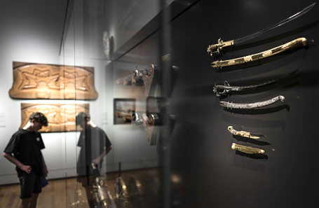 Одни из экспонатов, вывезенных с Цейлона в Нидерланды в колониальные времена.