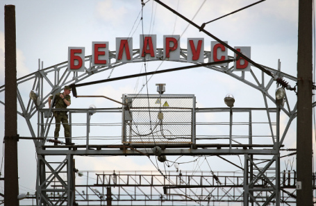 Белорусско-польская граница. Брест.