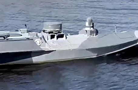 Надводный украинский беспилотник «Морской малыш».