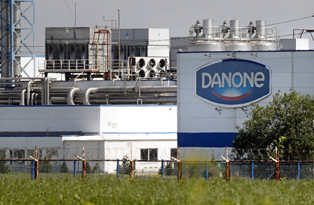 Молочный комбинат Danone в подмосковном Чехове.
