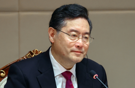 Экс-министр иностранных дел Китая Цинь Ган.