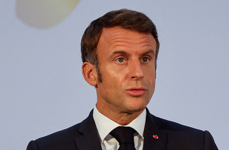 Президент Франции Эммануэль Макрон. 