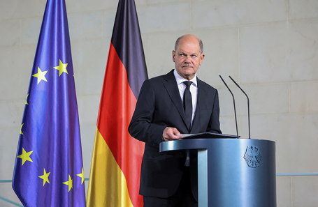 Канцлер Германии Олаф Шольц.