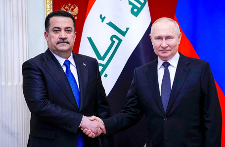 Мухаммед Судани и Владимир Путин.