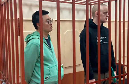 Александр Ким и Никита Дубас (слева направо).