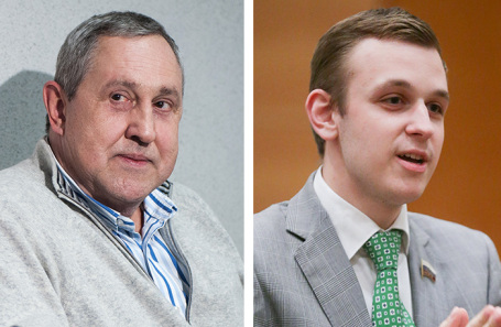 Вадим Белоусов. Василий Власов (справа).