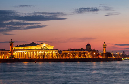 Санкт-Петербург. Здание биржи.