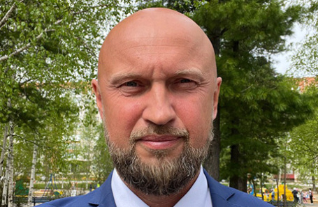 Мэр Стрежевого Валерий Дениченко.