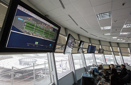 Работа диспетчерской службы аэропорта «Шереметьево».