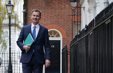 Канцлер казначейства Джереми Хант.