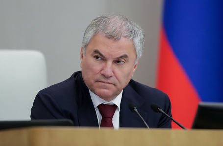 Председатель Государственной Думы Вячеслав Володин.