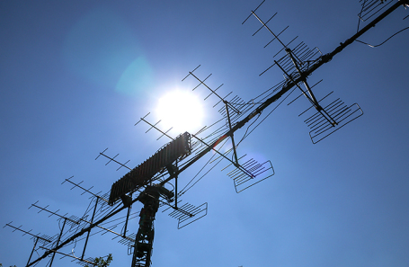 Работа противовоздушной обороны.