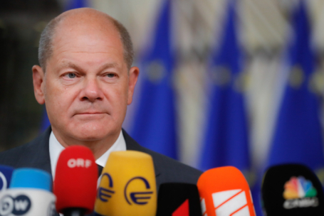 Канцлер Германии Олаф Шольц.