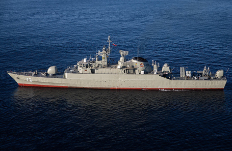 Иранский военный корабль Alborz.