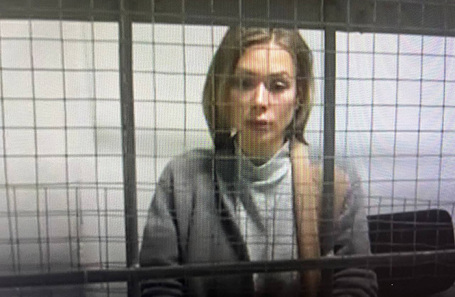 Валерия Федякина. Кадр с экрана.